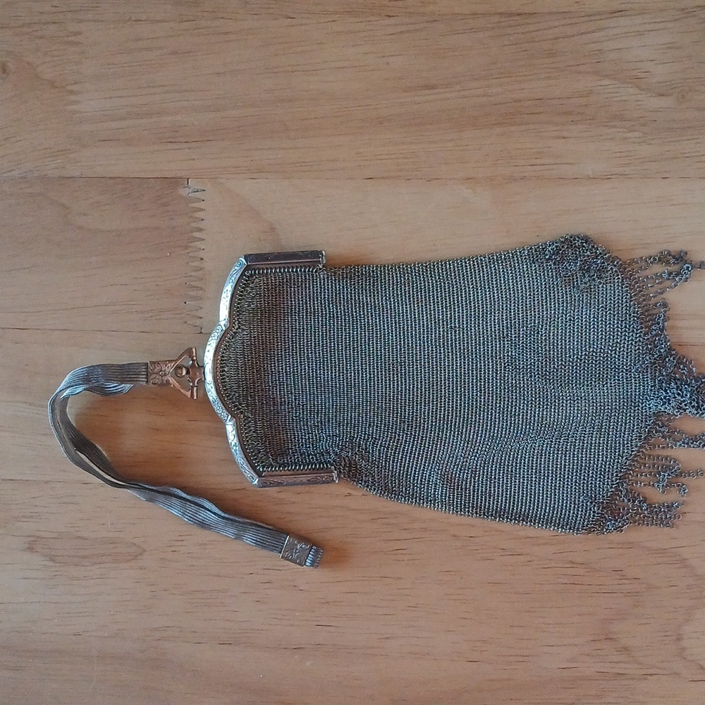Whiting Davis real Silver bag
